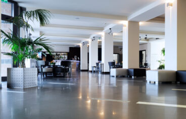 Hotel lobby
